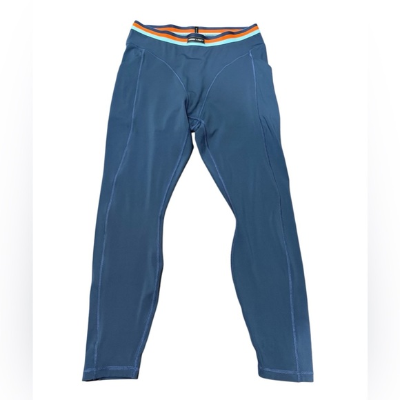 Savage X Fenty LINEUP HIGH-WAIST POCKET LEGGING Navy Blue Size Medium - Picture 3 of 11